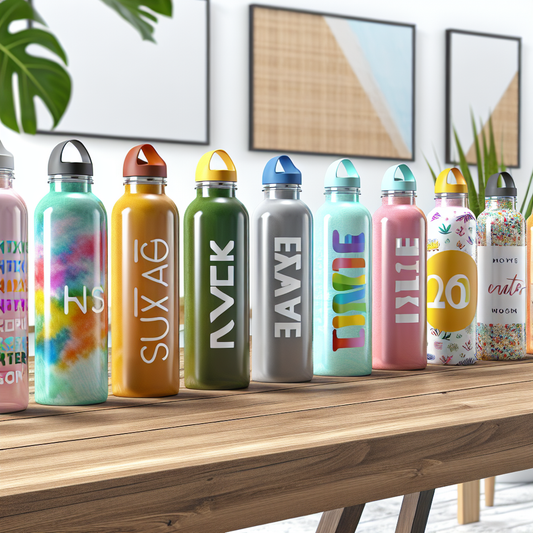 Stay Hydrated in Style with Personalized Water Bottles